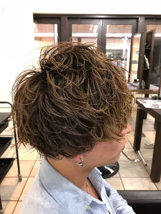 メンズ カ レラのヘアスタイル