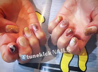 ネイル 4tunekick NAILS(フォーチュンキックネイルズ)所属・光森 淳子のネイルデザイン