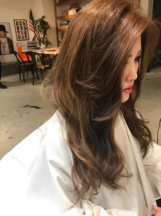 ショート ミディアム セミロング ロング カラー パーマ ヘアアレンジ メンズ Forest. -髪質改善-のヘアスタイル