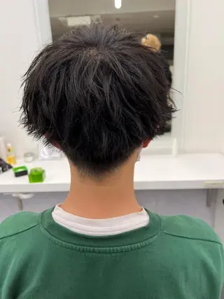 ショート カラー パーマ メンズ トレンド/レイヤー うる艶🪞CANDYのヘアスタイル