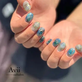 ネイル うるつやネイル🫧 Amiのネイルデザイン