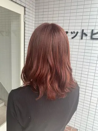 セミロング カラー KAITOH ATSUSHIのヘアスタイル