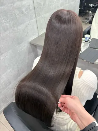 ロング 髪質改善/韓国 ﾚｲﾔｰ/店長/原島のヘアスタイル