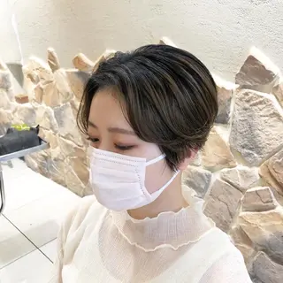 ショート 【ディレクター 🧸🤍田澤　唯那】のヘアスタイル