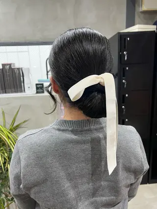 ロング maya レイヤーカットのヘアスタイル