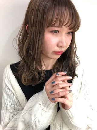 ミディアム 【髪質改善】 川津翔太のヘアスタイル