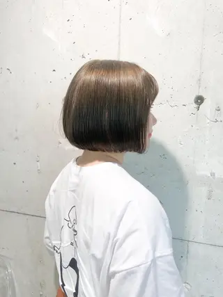 ショート カラー パーマ ヘアアレンジ メンズ キッズ ネイル マツエク・マツパ Rene'所属・当日予約⭕️ yuriのヘアスタイル
