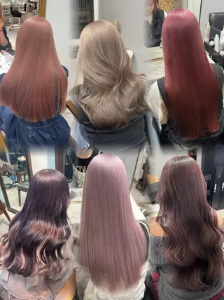 ロング 🩶ブリーチ/ レイヤー🩶フミカのヘアスタイル