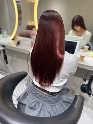 カラー ハセ/韓国ヘア / lond uluのヘアスタイル