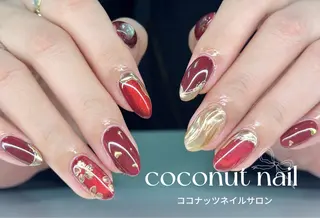 ネイル 神田 ココナッツのネイルデザイン