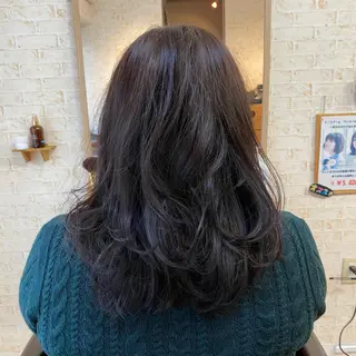 セミロング 角 大輔のヘアスタイル