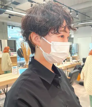 ショート パーマ circus by KENJE 町田店のヘアスタイル