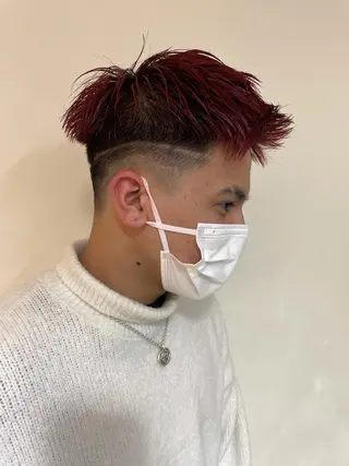 ショート カラー メンズ 辻堂メンズ特化 YU-YAのヘアスタイル