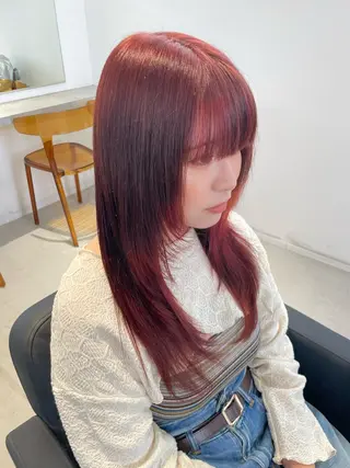 ロング EIGHT／栄／ 諏訪　晃平のヘアスタイル