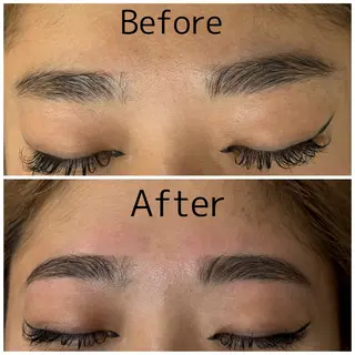 アイブロウ nailpark_ MITSUMEのネイルデザイン