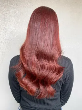 ロング PINQ she by ANGELICA所属・MA RIのヘアスタイル