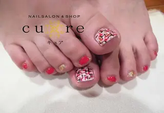 ショート ネイル ネイルサロン Cureのネイルデザイン