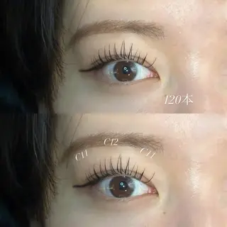 マツエク・マツパ 🎀束感マツエク/ カカエ アイナ🎀のマツエク・マツパデザイン