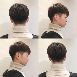 ショート カラー ヘアアレンジ メンズ As hair所属・柔らか垢抜けｶﾗｰと ｶｯﾄ🫧ASUKAのヘアスタイル