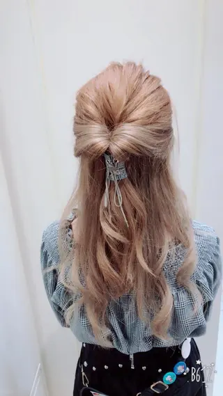 ロング カラー ツヤ髪カラー💎 佐藤あきのヘアスタイル