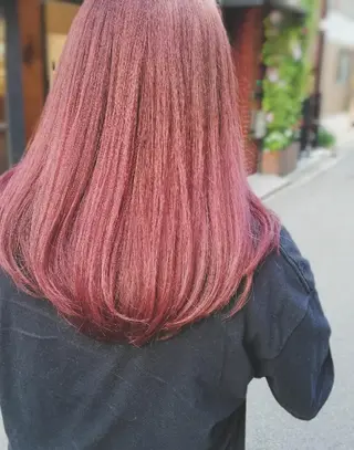 セミロング NEWI京橋 *satokoのヘアスタイル