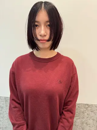 ショート カラー 過ごしやすい美容室 でありたいのヘアスタイル