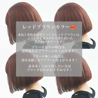 カラー ケアカラー 🕊️宮津美香のヘアスタイル