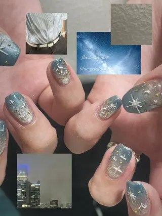 ネイル まつ毛エクステ・まつげパーマ・パリジェンヌ専門店 miel Beauty 【ミエル】所属・。 minamiのネイルデザイン