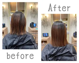 ミディアム 髪質改善専門サロン/ 透明感カラー齊藤謙介のヘアスタイル