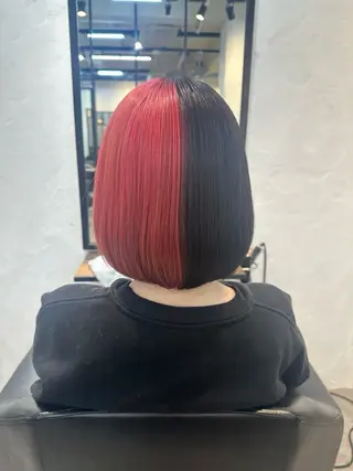 ショート カラー 🫧シールエクステ/ カラー🫧アサミ️のヘアスタイル