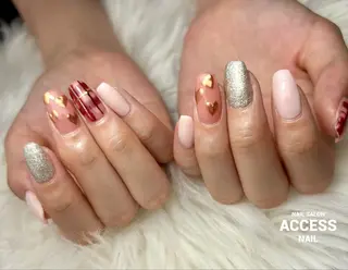 ネイル access nailのネイルデザイン