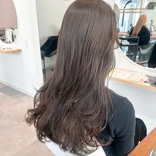 ロング 北島 遥香🫧インナ ー /ベージュカラーのヘアスタイル