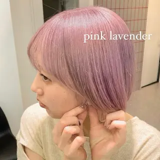 ショート カラー 顔まわり/レイヤー/ 透明感/まいな🥨のヘアスタイル