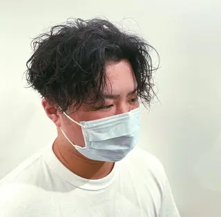 パーマ メンズ 【メンズ特化】 池田大成✂︎のヘアスタイル
