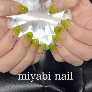 ネイル miyabi nail 桂川駅近くのネイルデザイン
