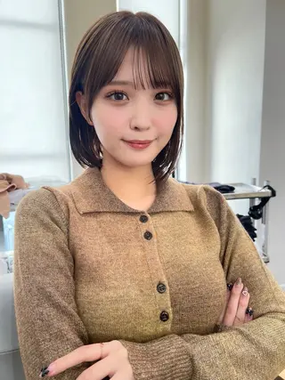 ショート 羽田 ひろむのヘアスタイル