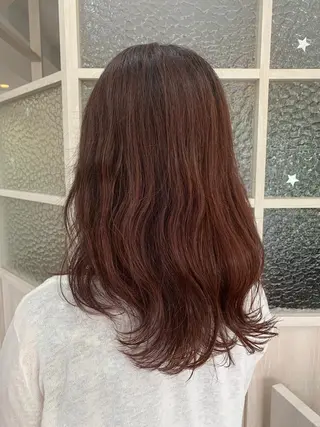 ロング カラー 🌈re-room EIKI🇰🇷のヘアスタイル