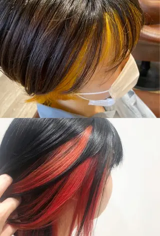 カラー 🪼高評価🪼 💎柴崎の藤咲💎のヘアスタイル