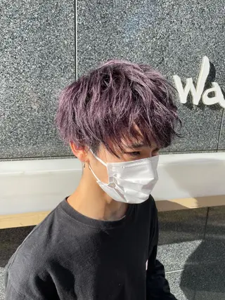 メンズ 🌹門奈🌹髪質改善 /透明感カラーのヘアスタイル