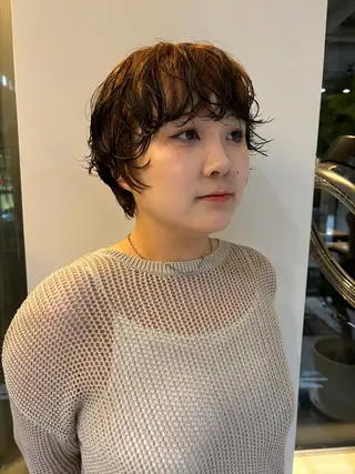 パーマ 夏実 natsumiのヘアスタイル