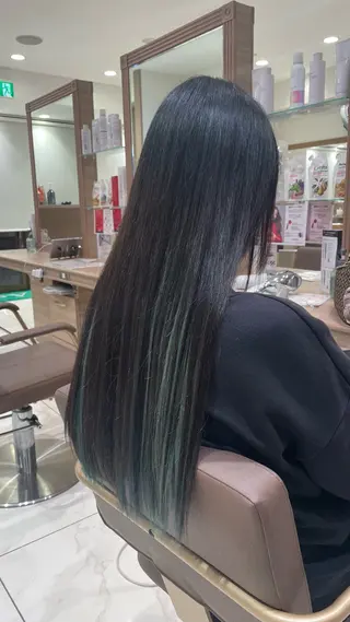 ロング ハイトーン募集中 💜✝️荒川優輝のヘアスタイル