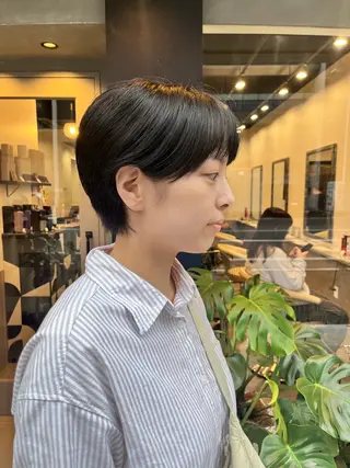 ショート カラー dogstar小林諒 レイヤー/パーマのヘアスタイル