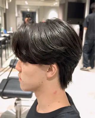 パーマ メンズ 曲がる縮毛/カルマパ ーマ/池袋/横村大全のヘアスタイル