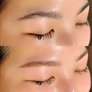 アイブロウ 美眉アイブロウ&ハーブピーリングMiru天神店所属・山崎 蓮のマツエク・マツパデザイン