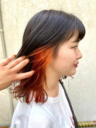 セミロング 【カラーリスト】 Likka.のヘアスタイル