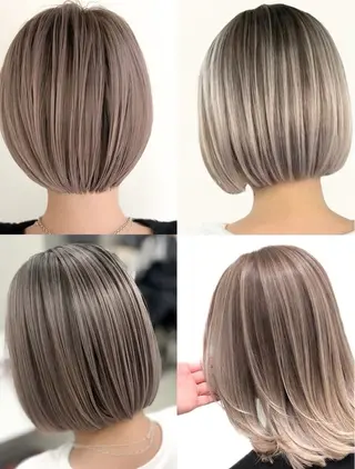 ショート カラー ✨ハイライトの達人 ボブ/ショート/雪下のヘアスタイル