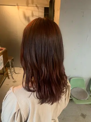 ミディアム カラー 似合わせ×美髪改善✨ Yutoのヘアスタイル