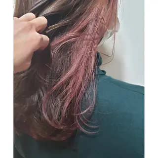 セミロング カラー ヘアアレンジ 髪質改善サロン🍃 AIRI のヘアスタイル