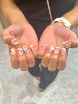 ネイル 個性派／中韓ネイル SAKURAのネイルデザイン