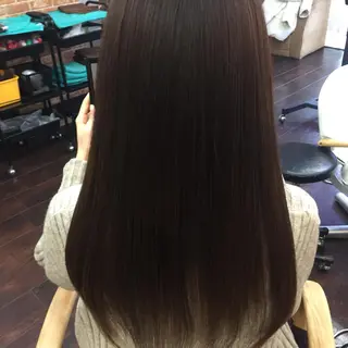 セミロング パーマ 桧山 真のヘアスタイル